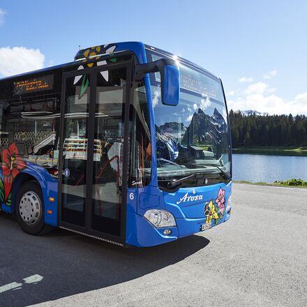 Busfahrplan Arosa | © Arosa Tourismus / Nina Hardegger-Mattli