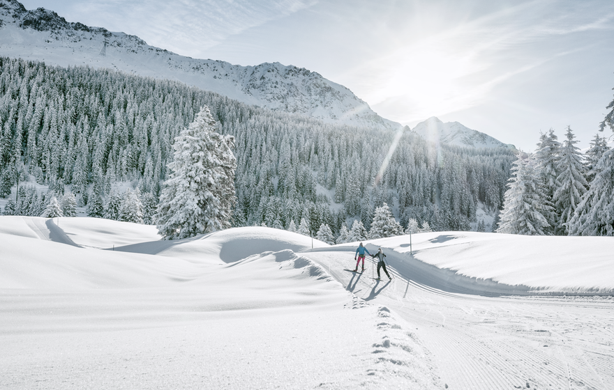 Langlaufen in Lenzerheide | © Hannah Bichay