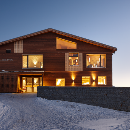 Restaurant Scharmoin im Skigebiet Arosa Lenzerheide | © Ralph Feiner